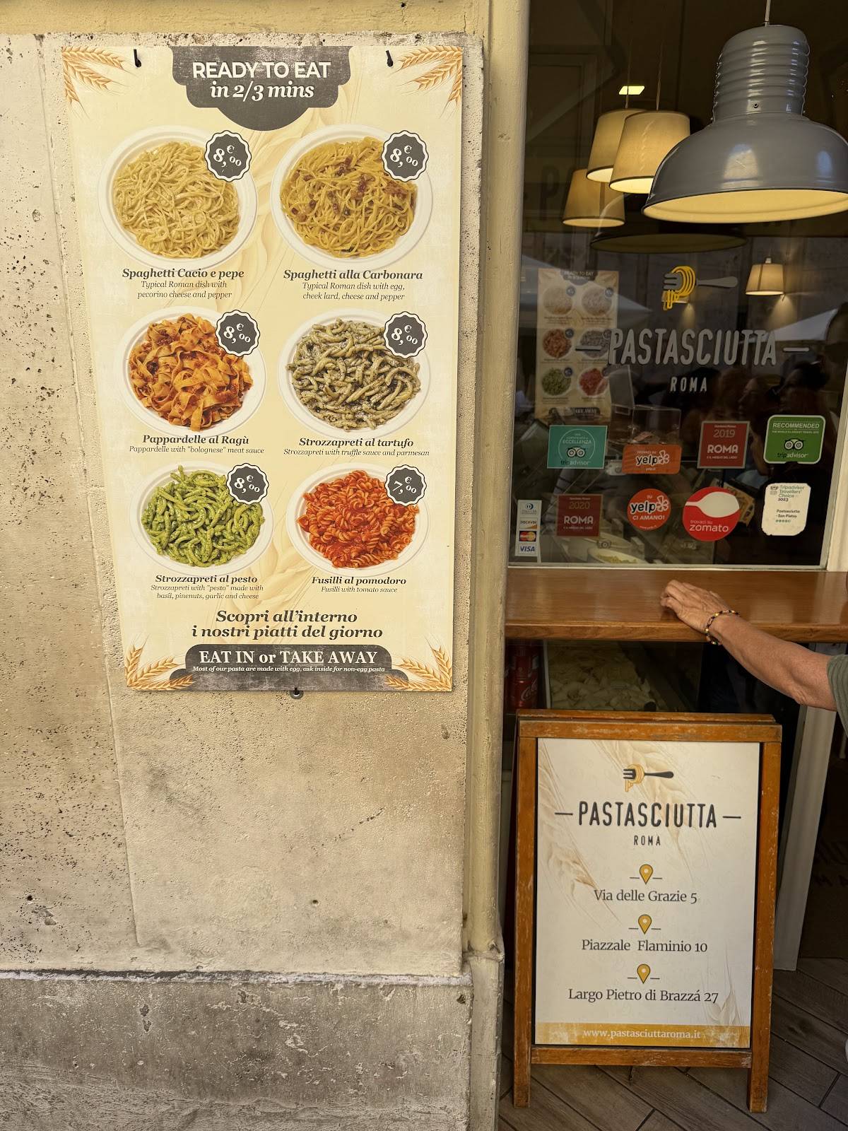 Menu di Pastasciutta 