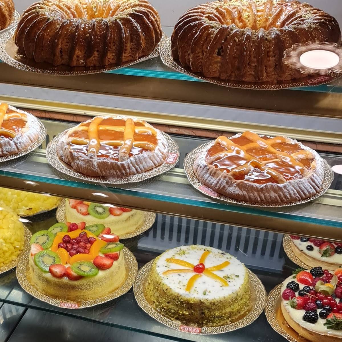 Menu di Pasticceria Costa 