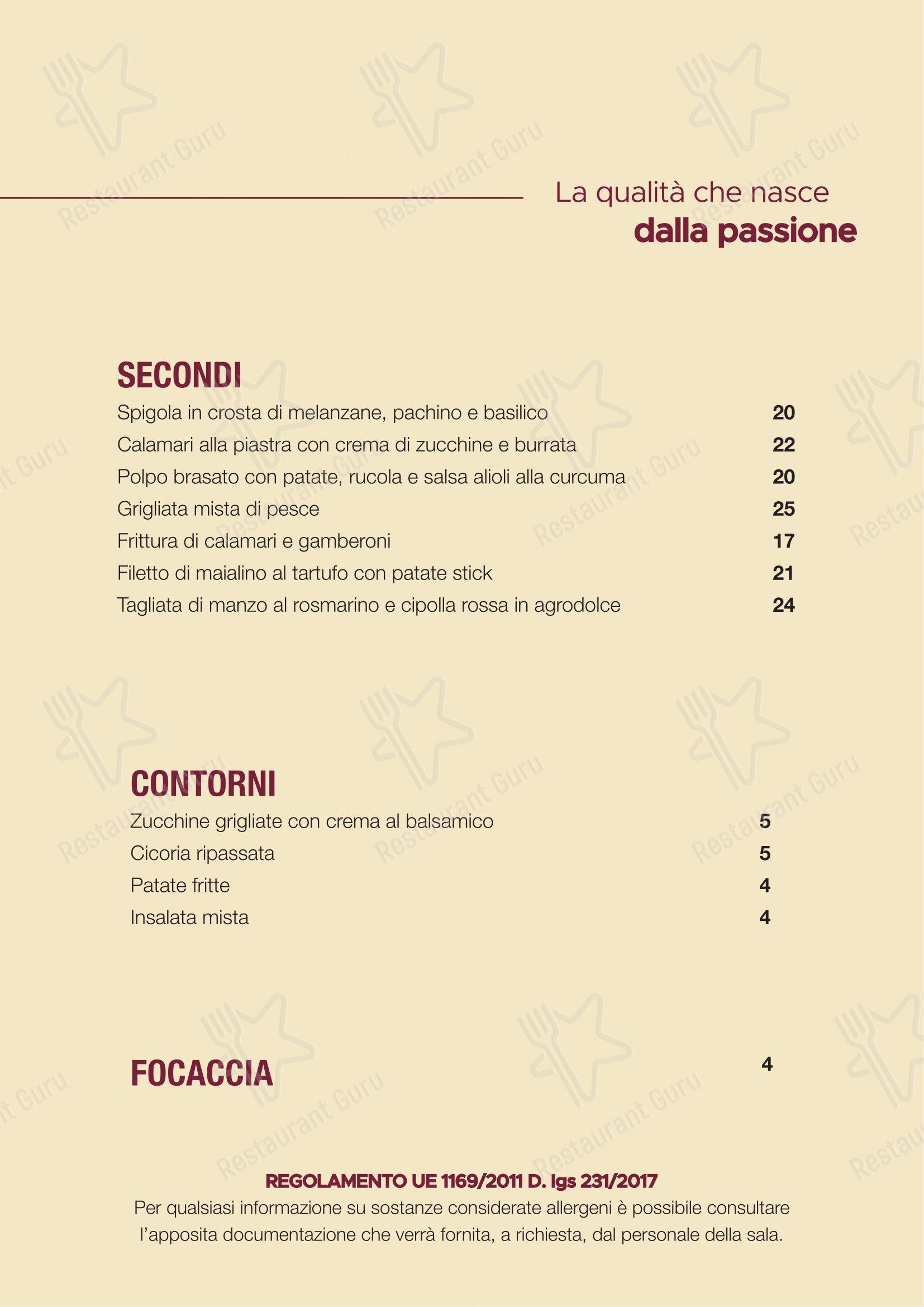 菜单 per Patty Bistrò ristorante