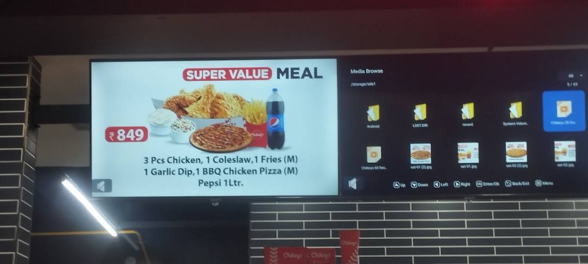 Chikeys Perinthalmanna menu