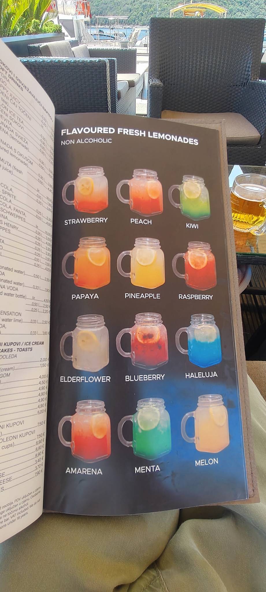 Menu di "Perla" Caffe bar - Lounge Bar 