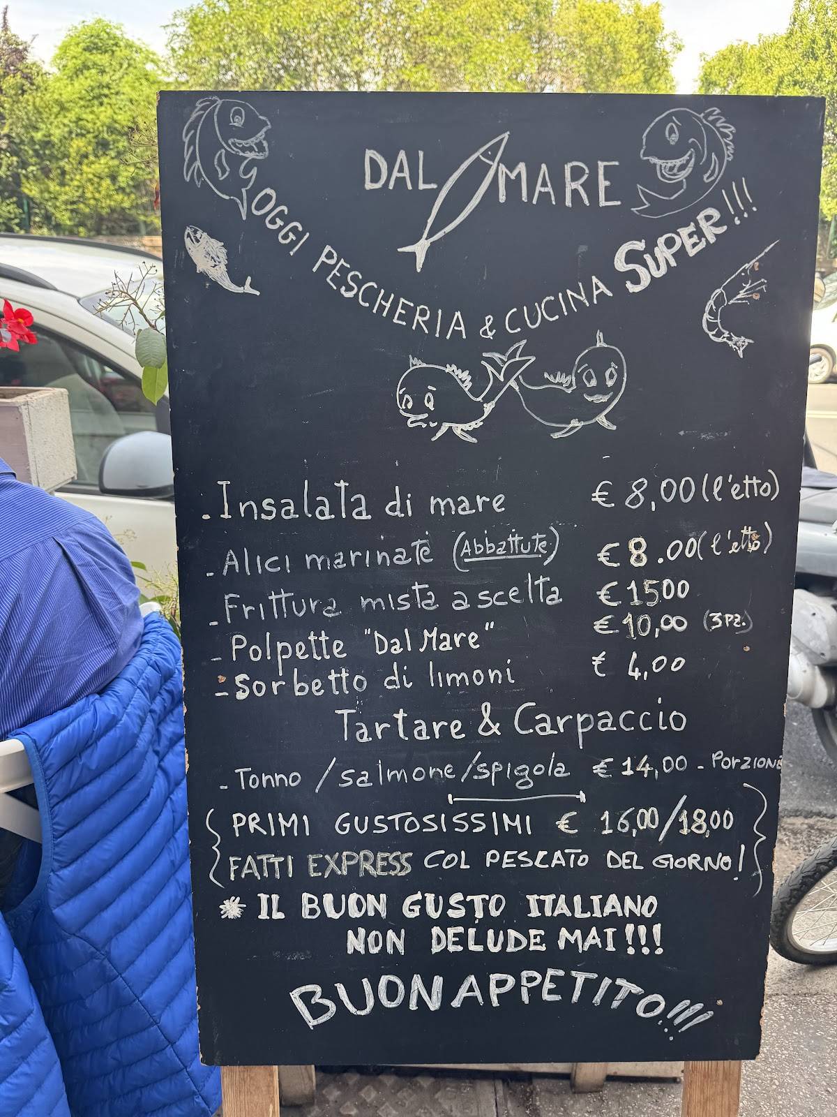 Menu di Pescheria Ostiense / Risto-pescheria 