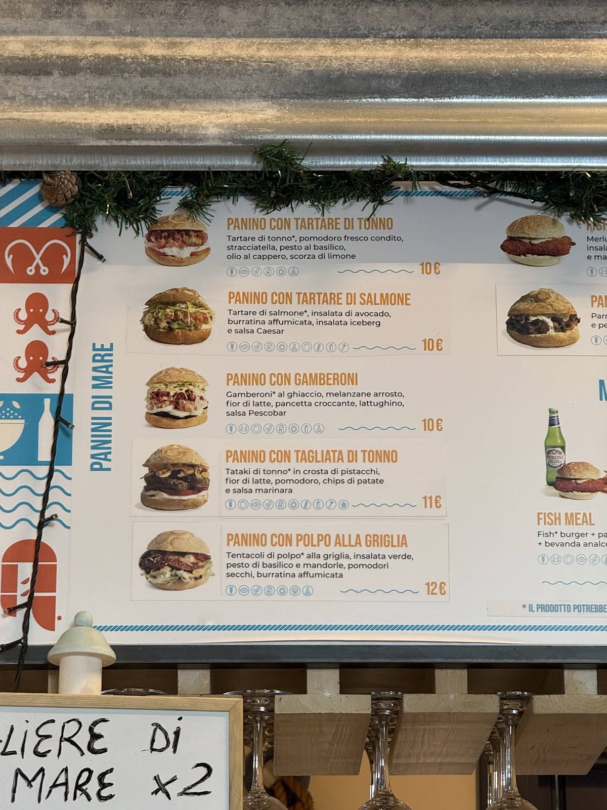 Menu di Pescobar 