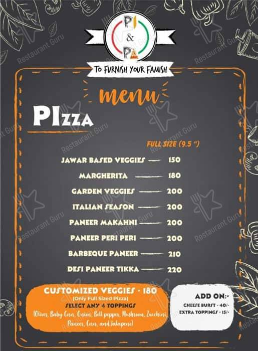 Pi & Pa menu