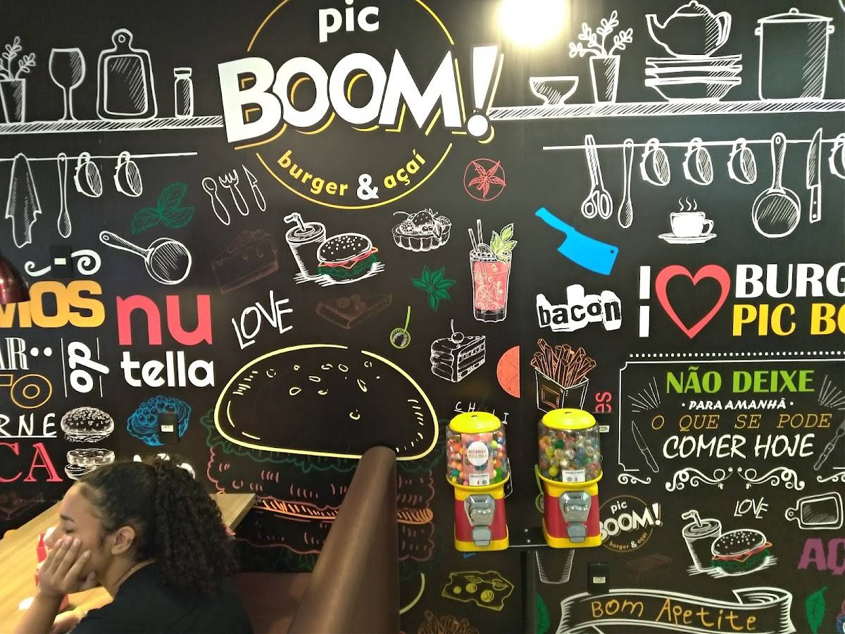 Pic Boom Burger & Açaí cardápio