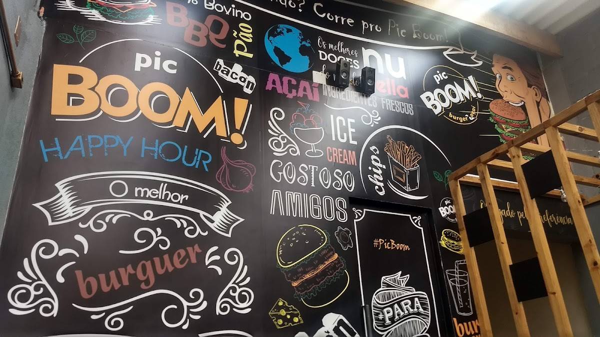 Pic Boom Burger & Açaí cardápio