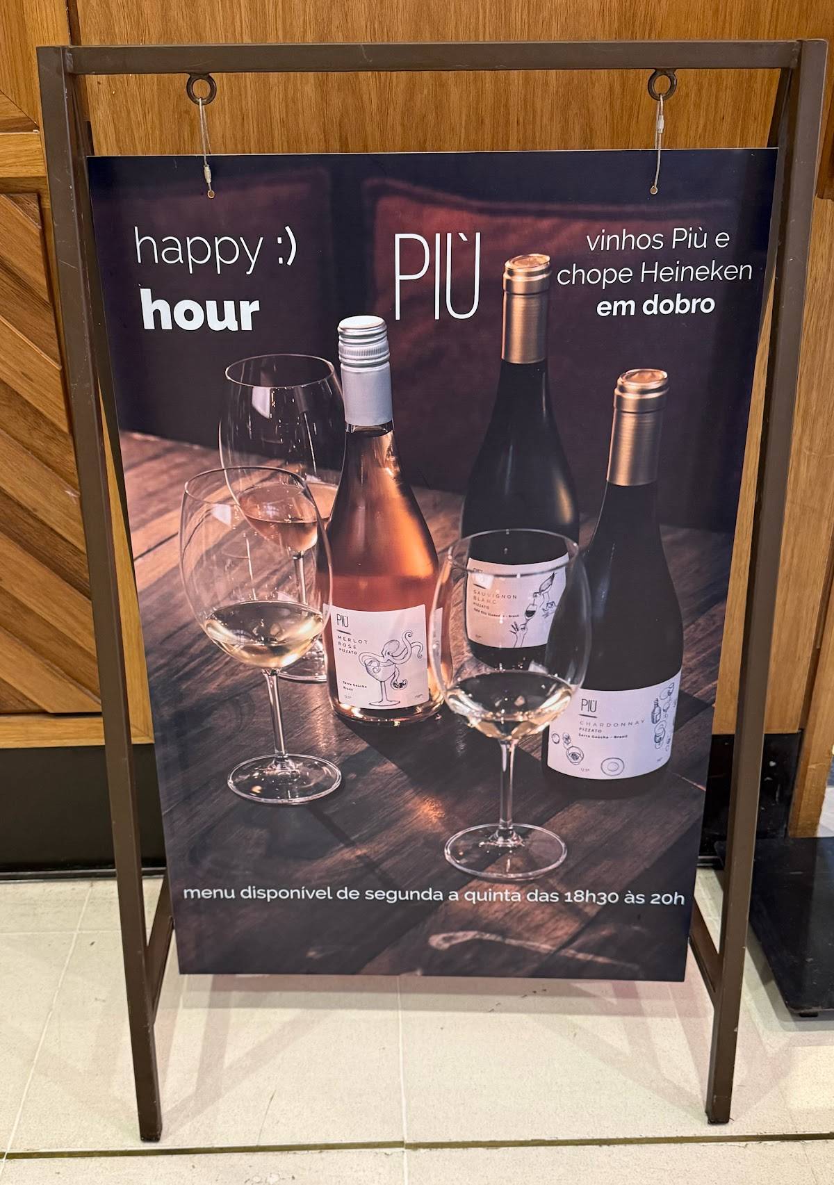 Più Higienópolis cardápio