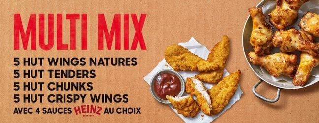 Menu de Pizza Hut