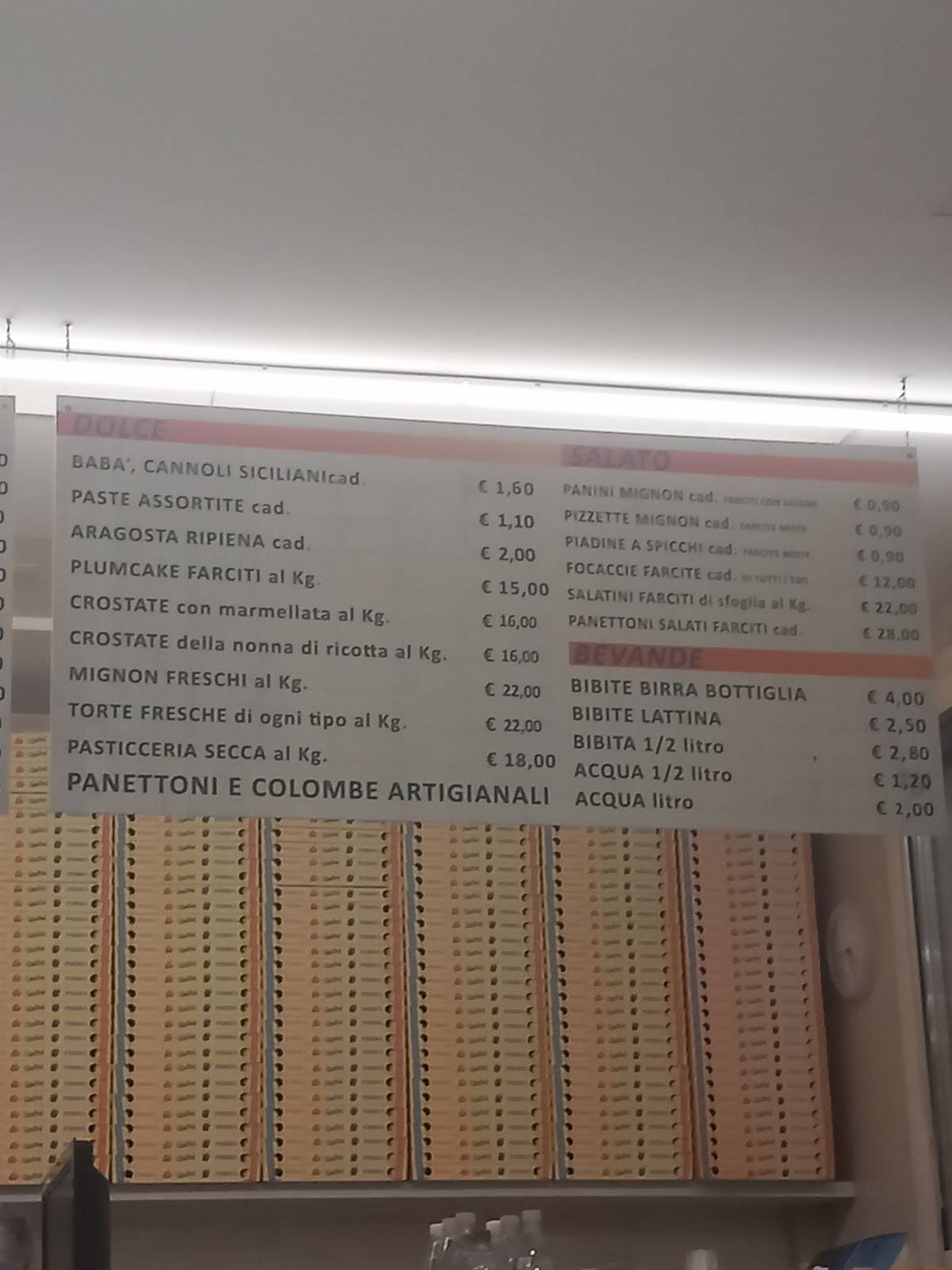 Menu di Pizza Max 