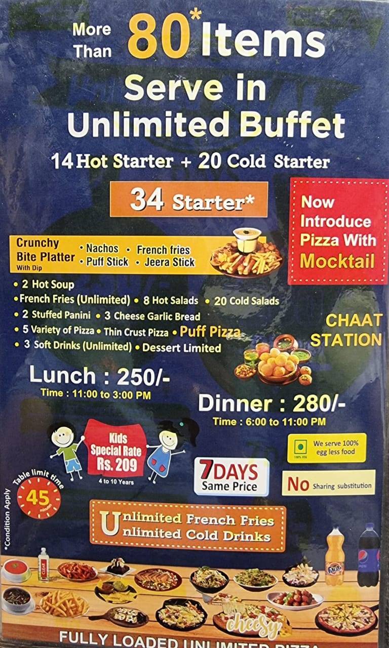 Pizza Point maninagar menu