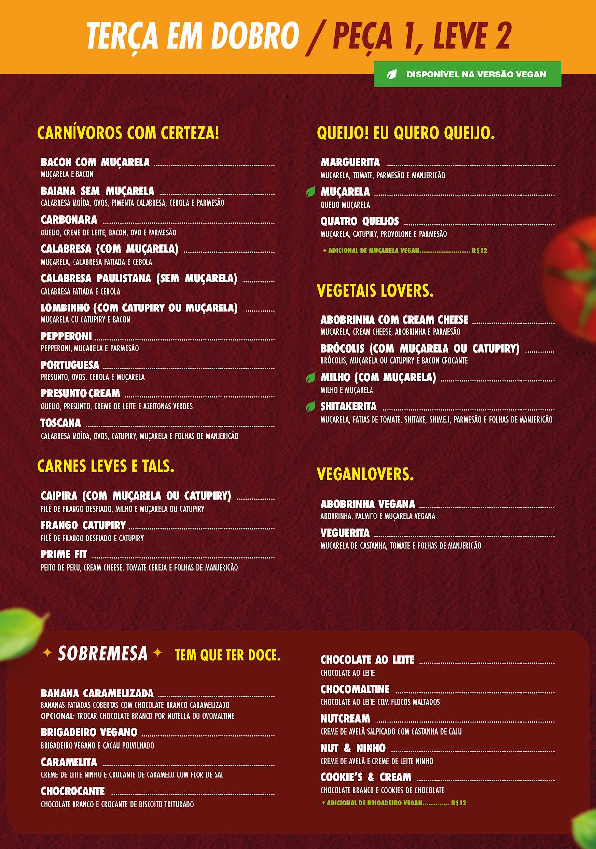 Pizza Prime - Rio Grande RS cardápio