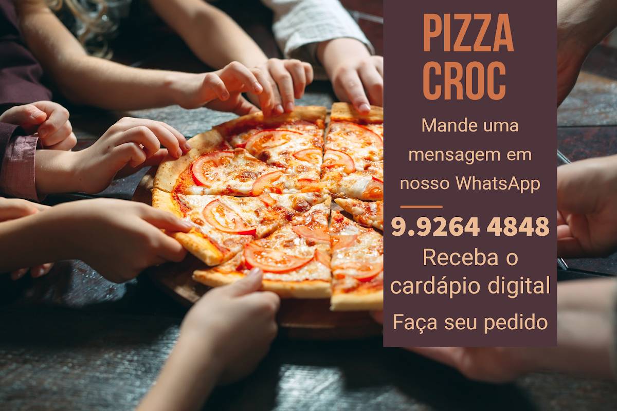 Pizza Croc cardápio