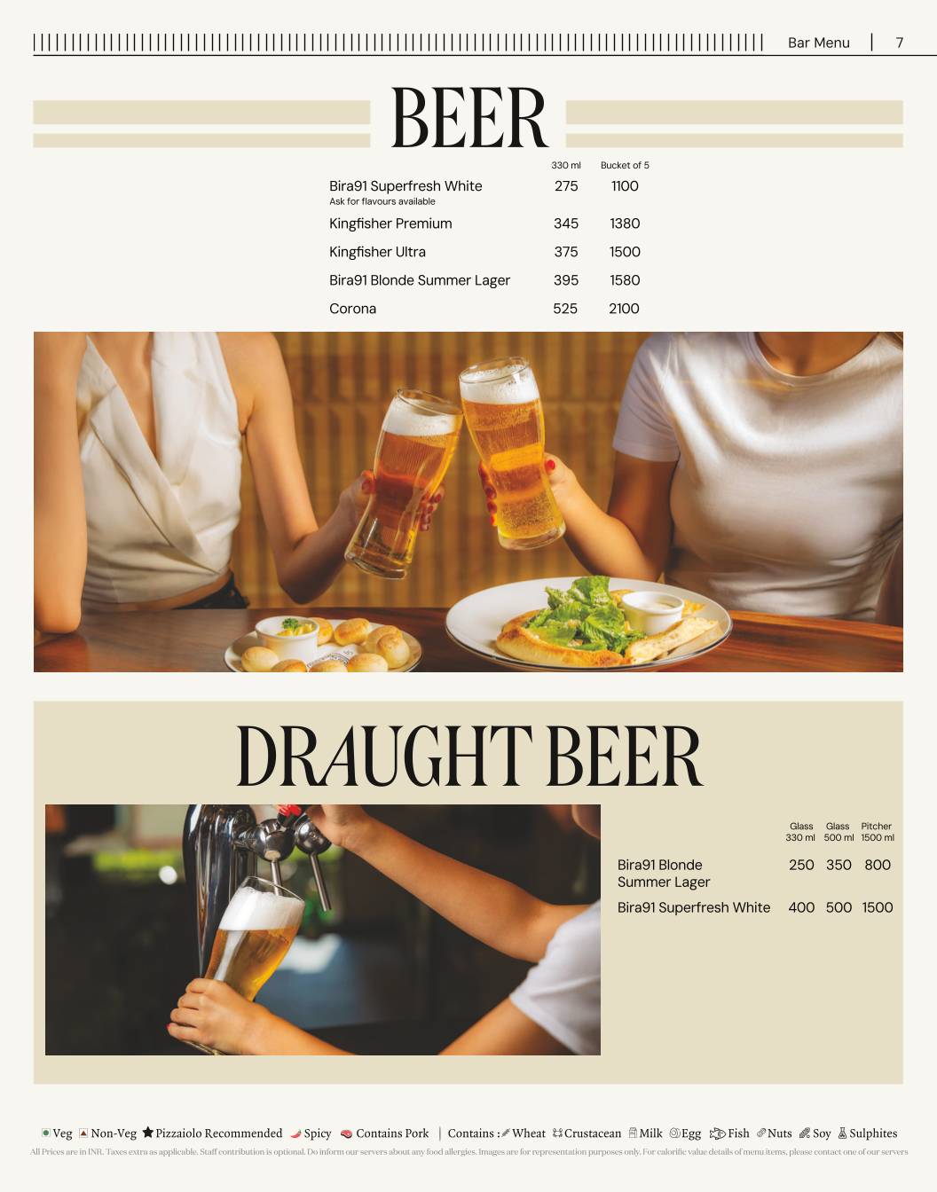 PizzaExpress menu