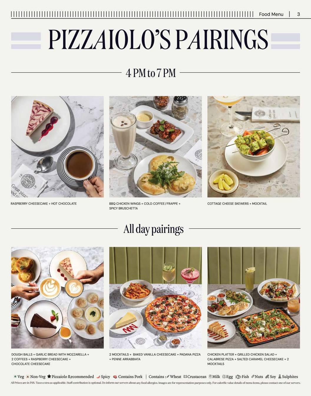 PizzaExpress menu