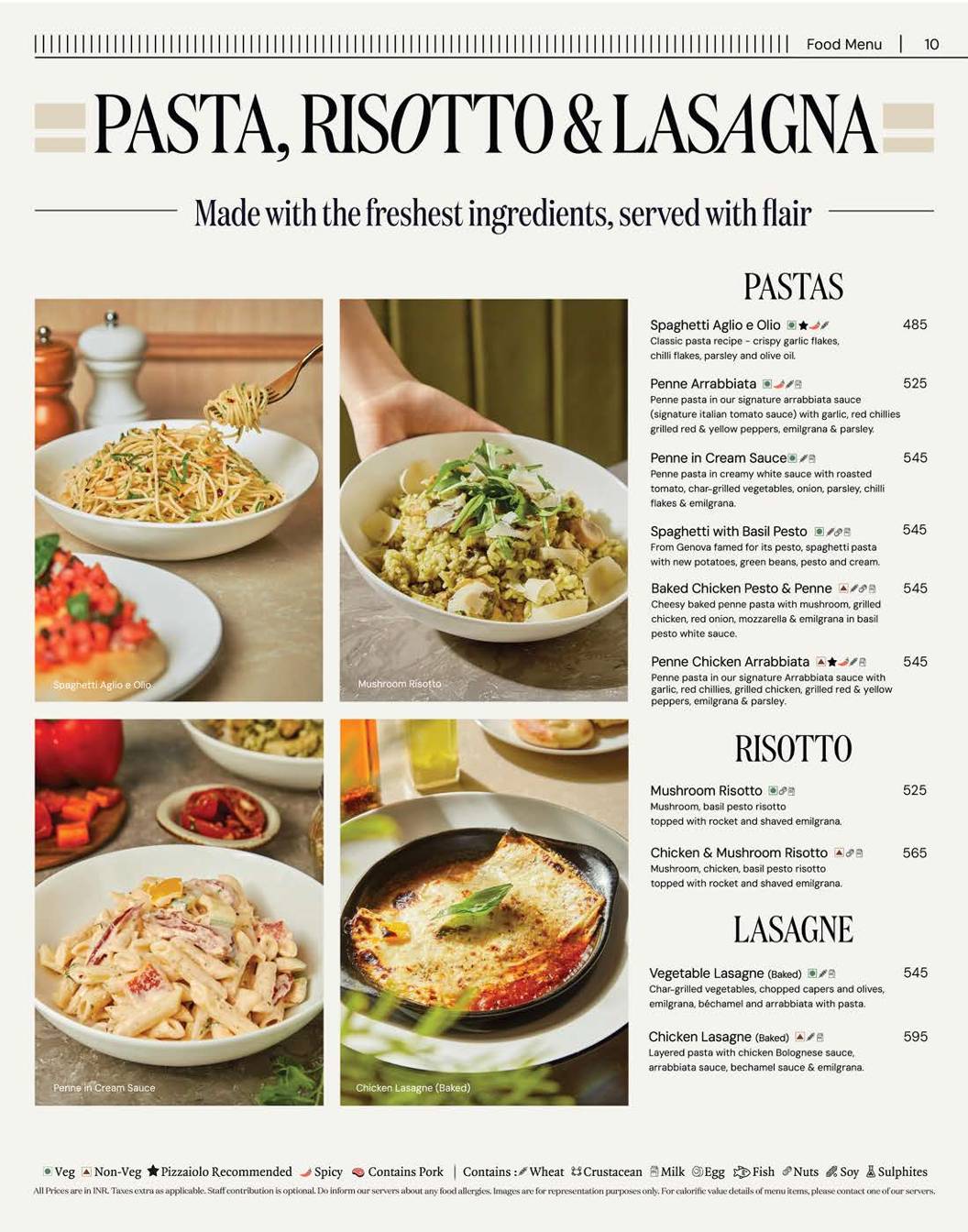 PizzaExpress menu