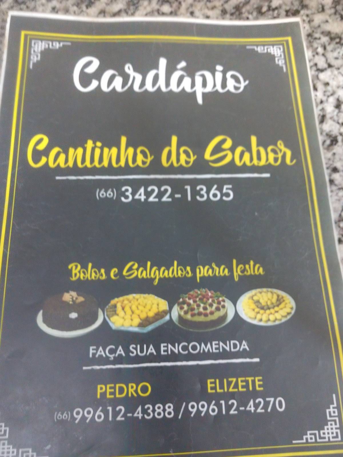 Pizzaria Bom sabor cardápio