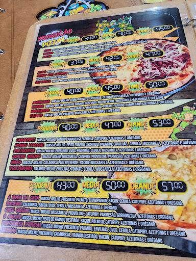 Pizzaria SP cardápio