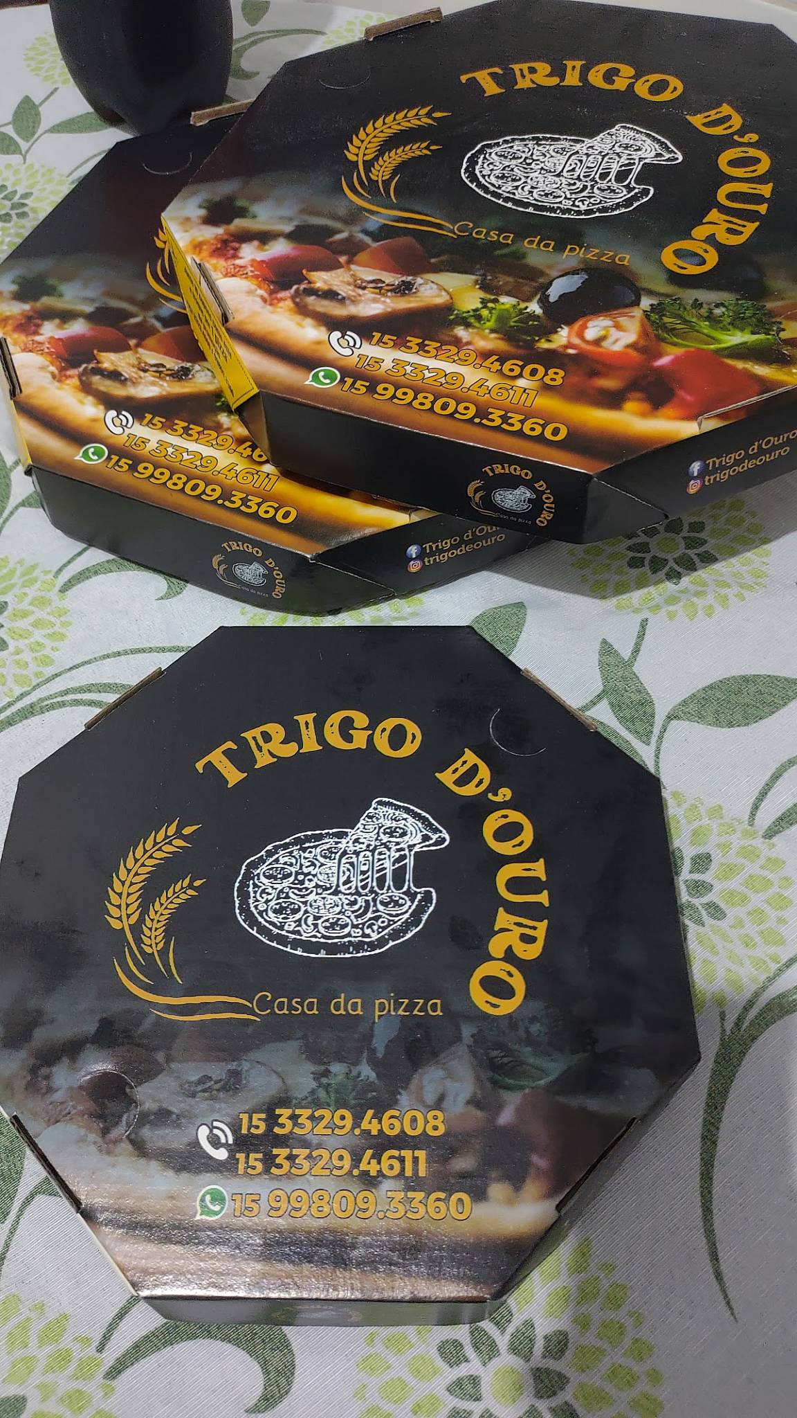 Pizzaria Trigo de Ouro cardápio