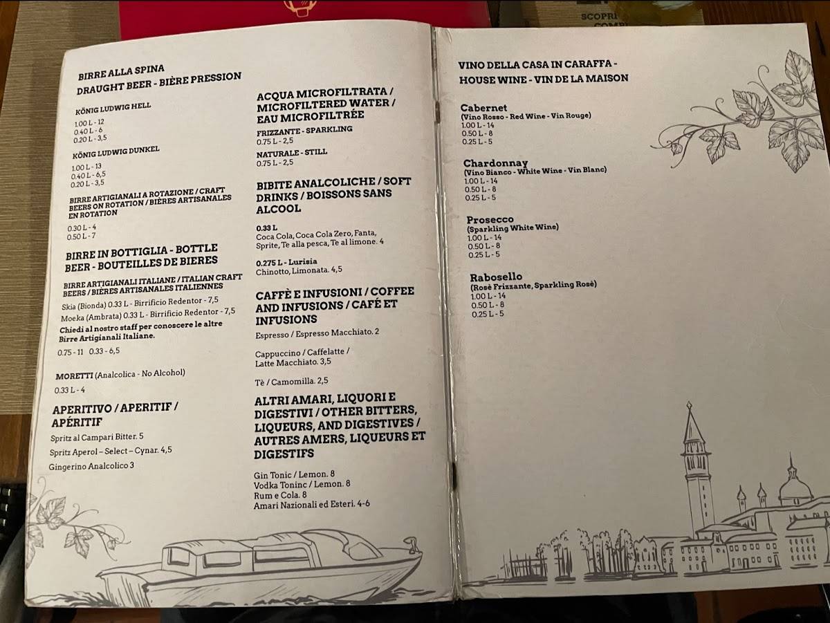 Menu di Al Profeta 