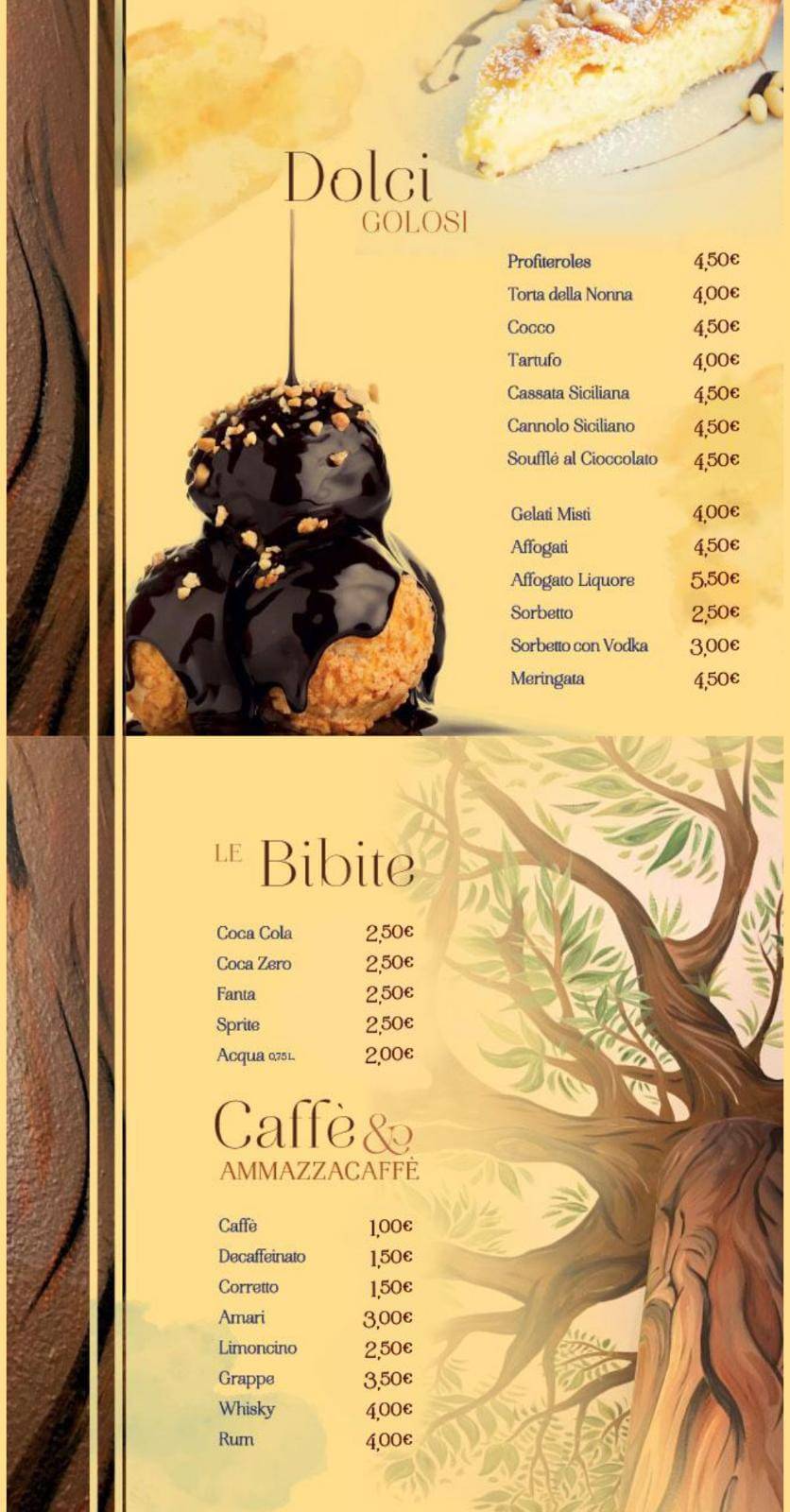 Menu di Da Raffa 