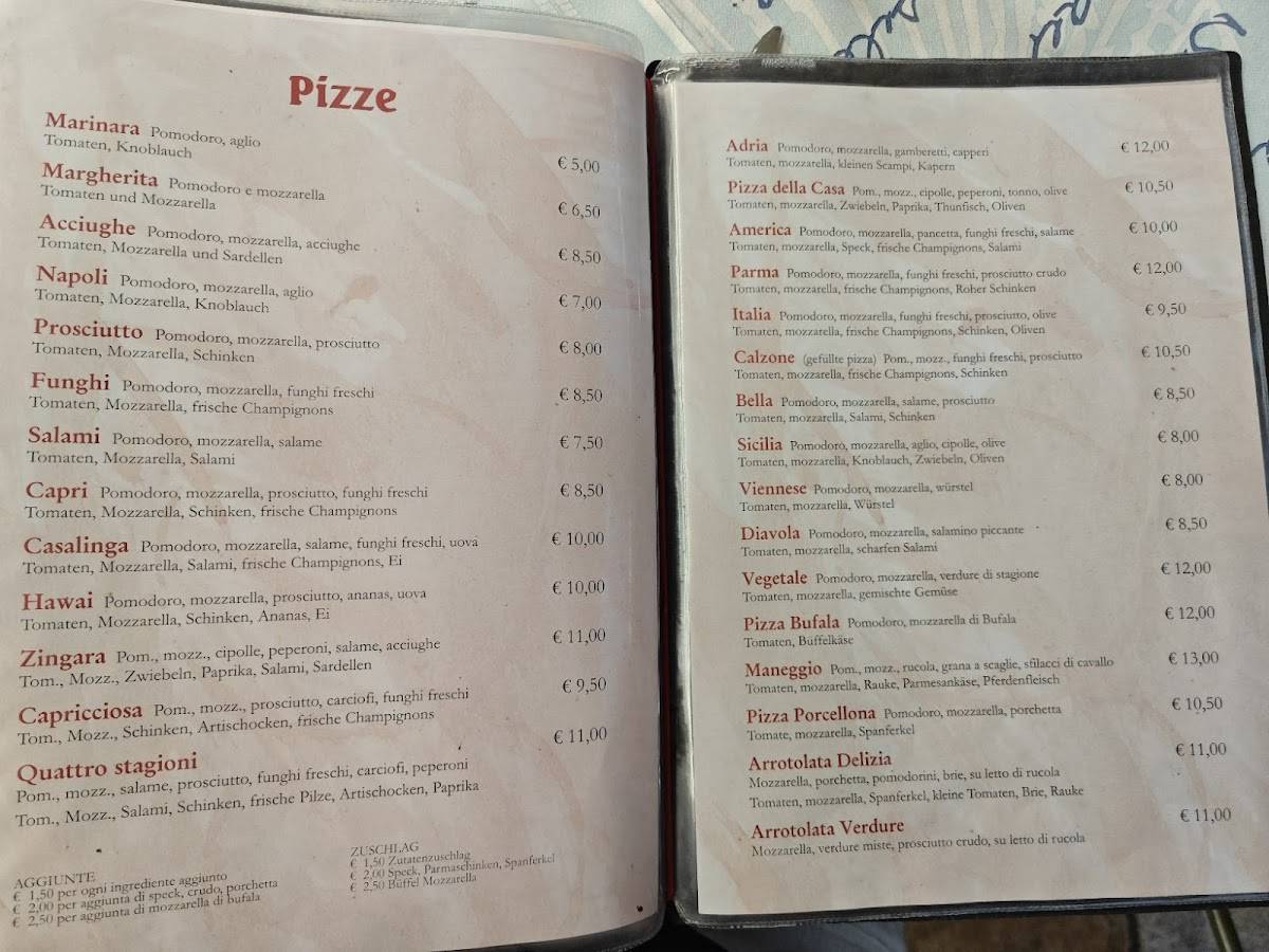 pizzeria ae do rode caorle
