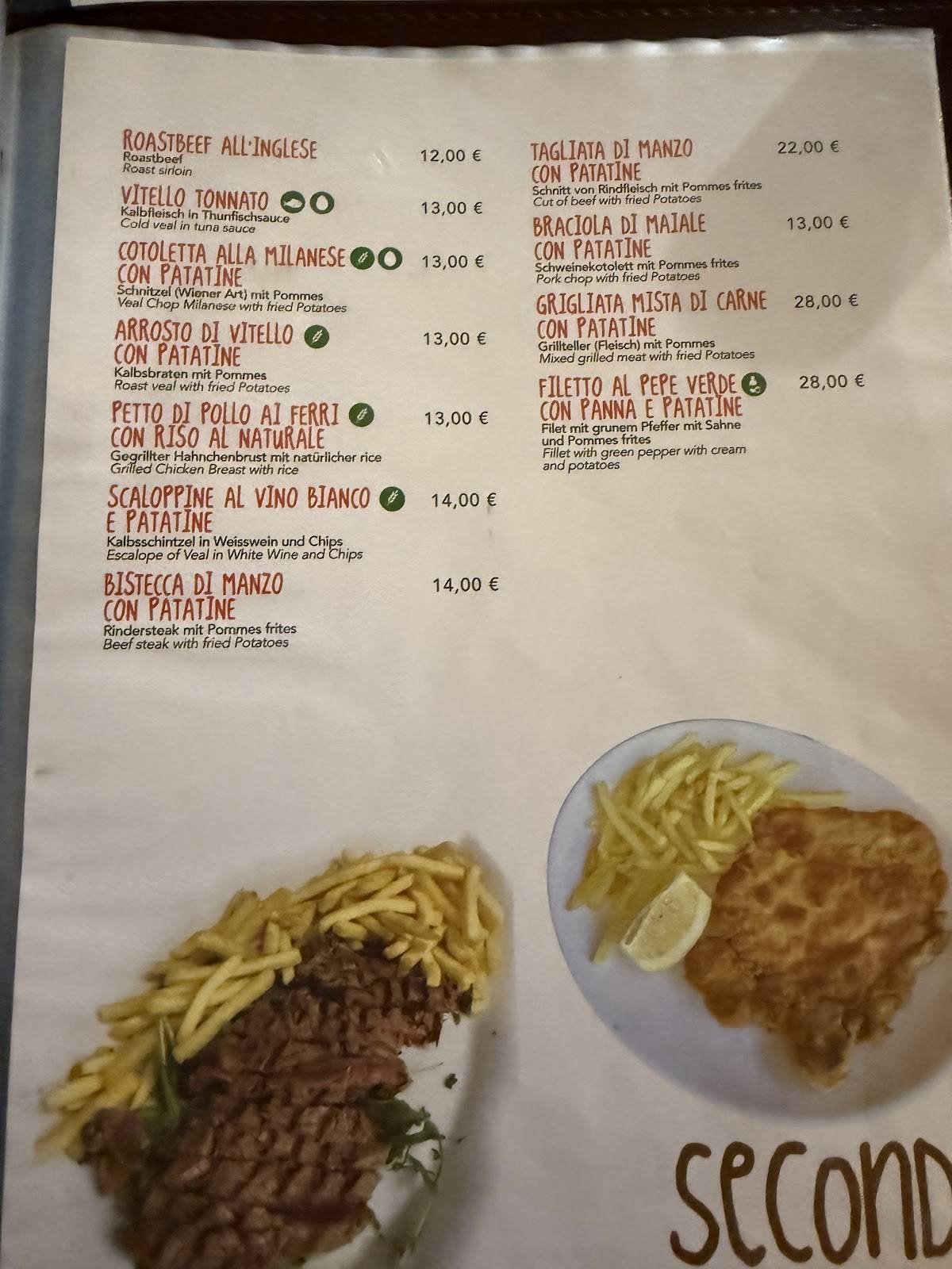 Menu di Pizzeria Il Timone 