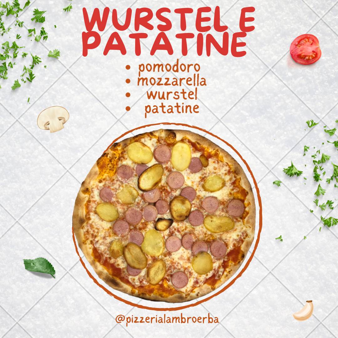 Menu di Pizzeria Lambro 