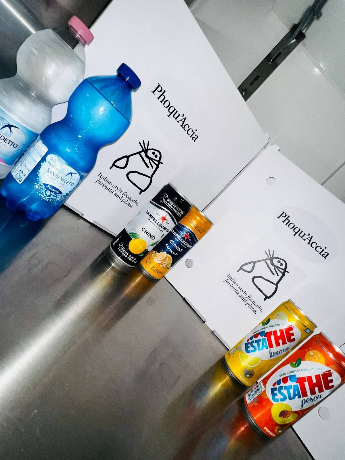 Menu di Phoqu’accia Pizza et Focaccia italiennes 