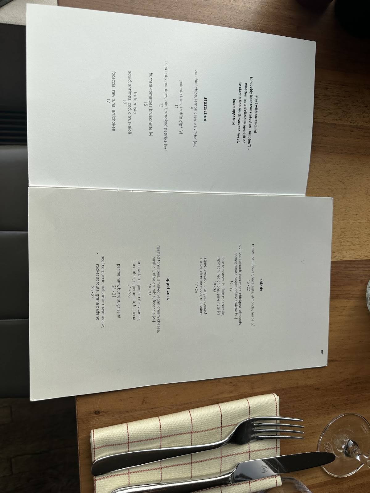 Menu di Più Schiffbau 