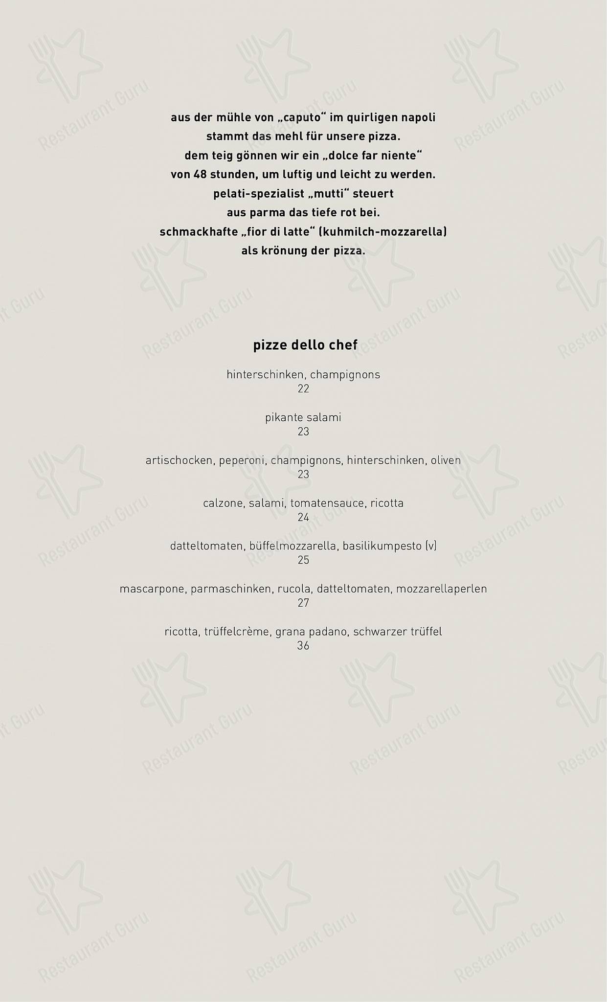 Lunch Menu per Più Schiffbau in Zurigo