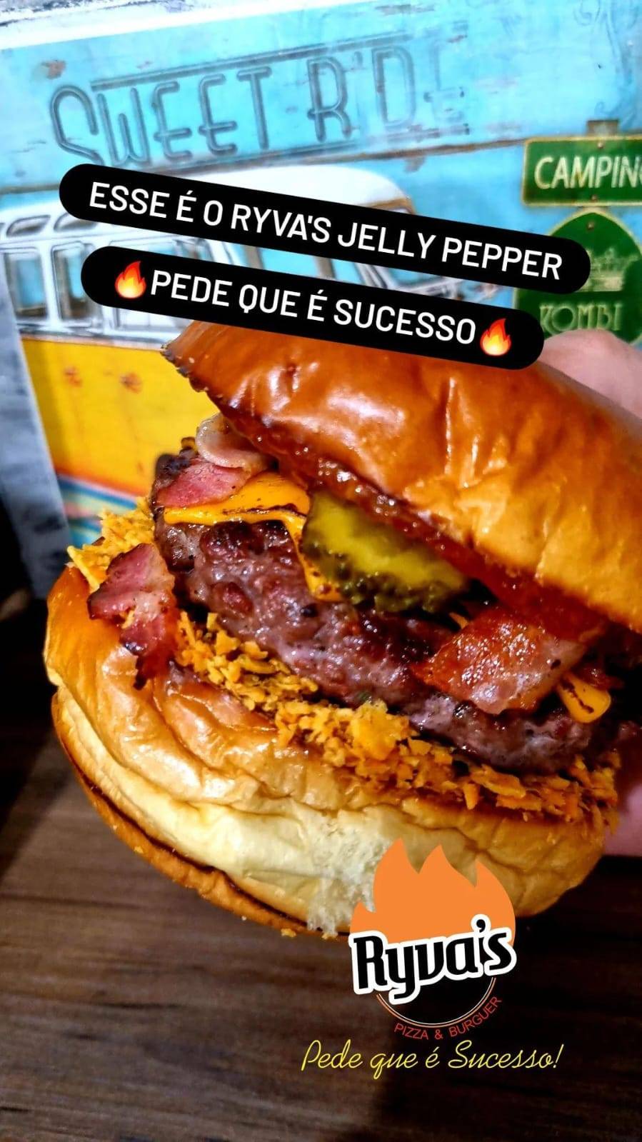 Ryva's Pizza & Burger cardápio