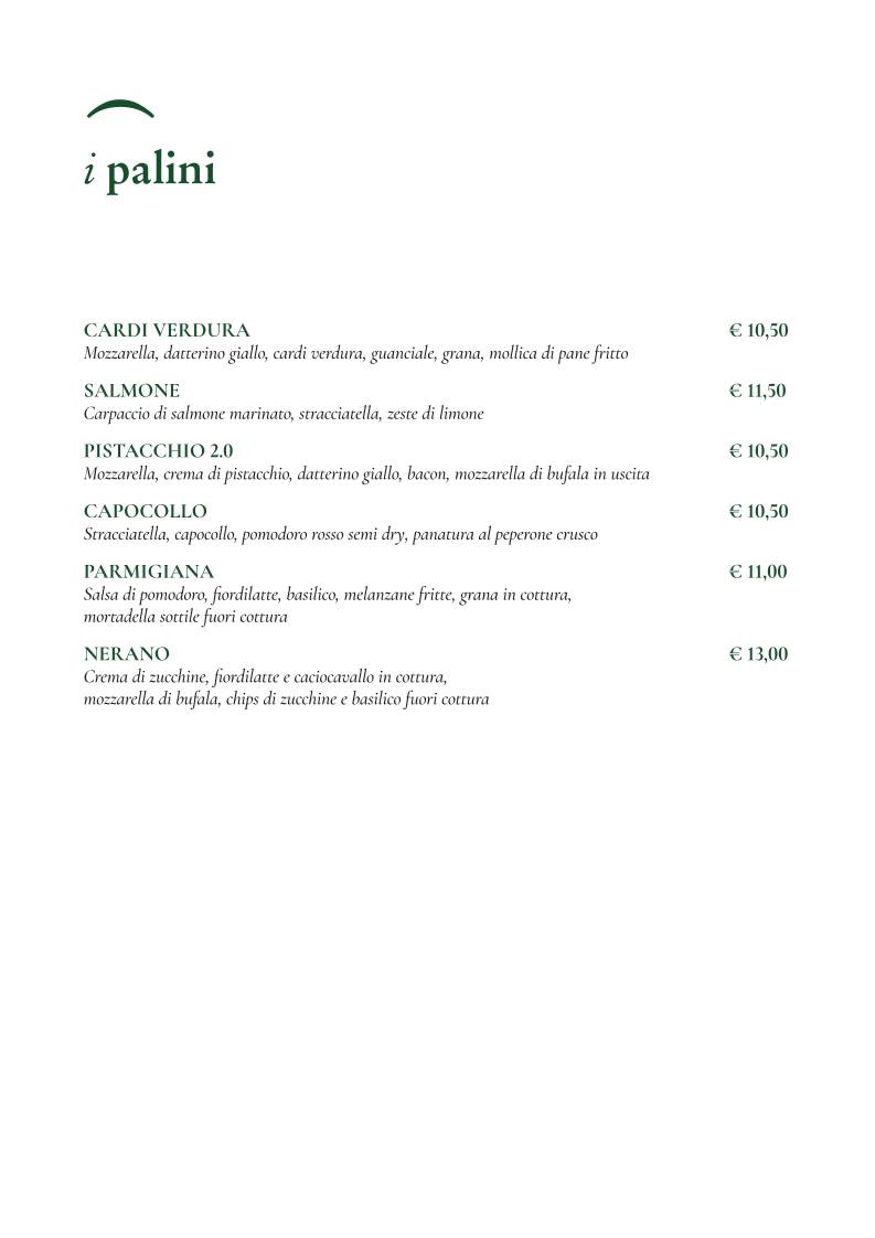 Menu di Pizzeria Vecchio Ponte 