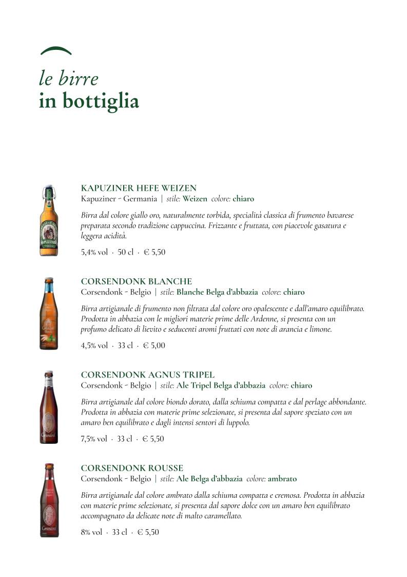 Menu di Pizzeria Vecchio Ponte 
