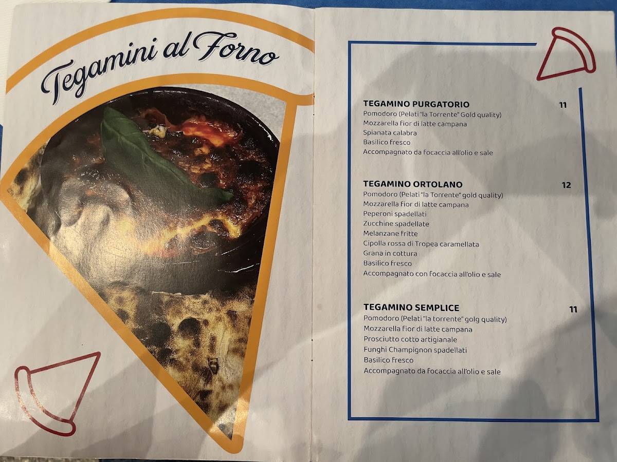 Menu di Pizzeria da Pasquale a pizza o sole o mare 