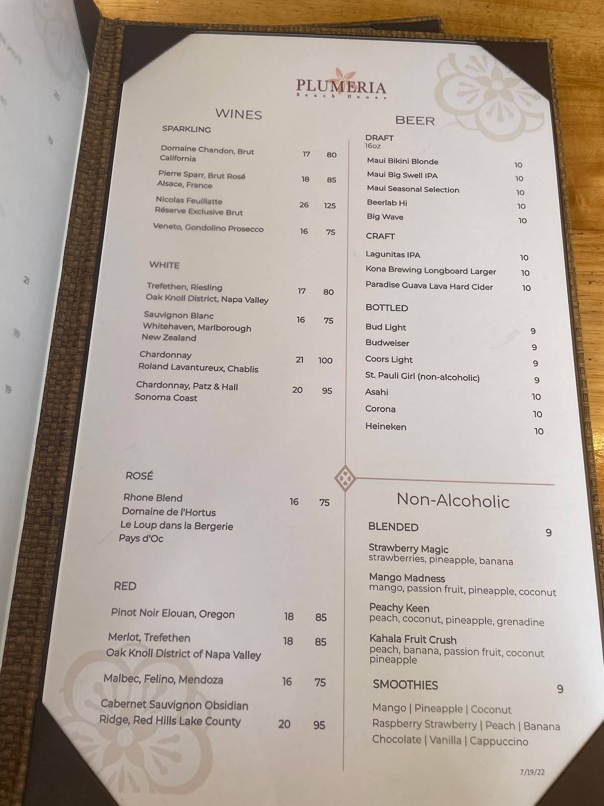 Plumeria Beach House Menu 74 - wqbfmyb