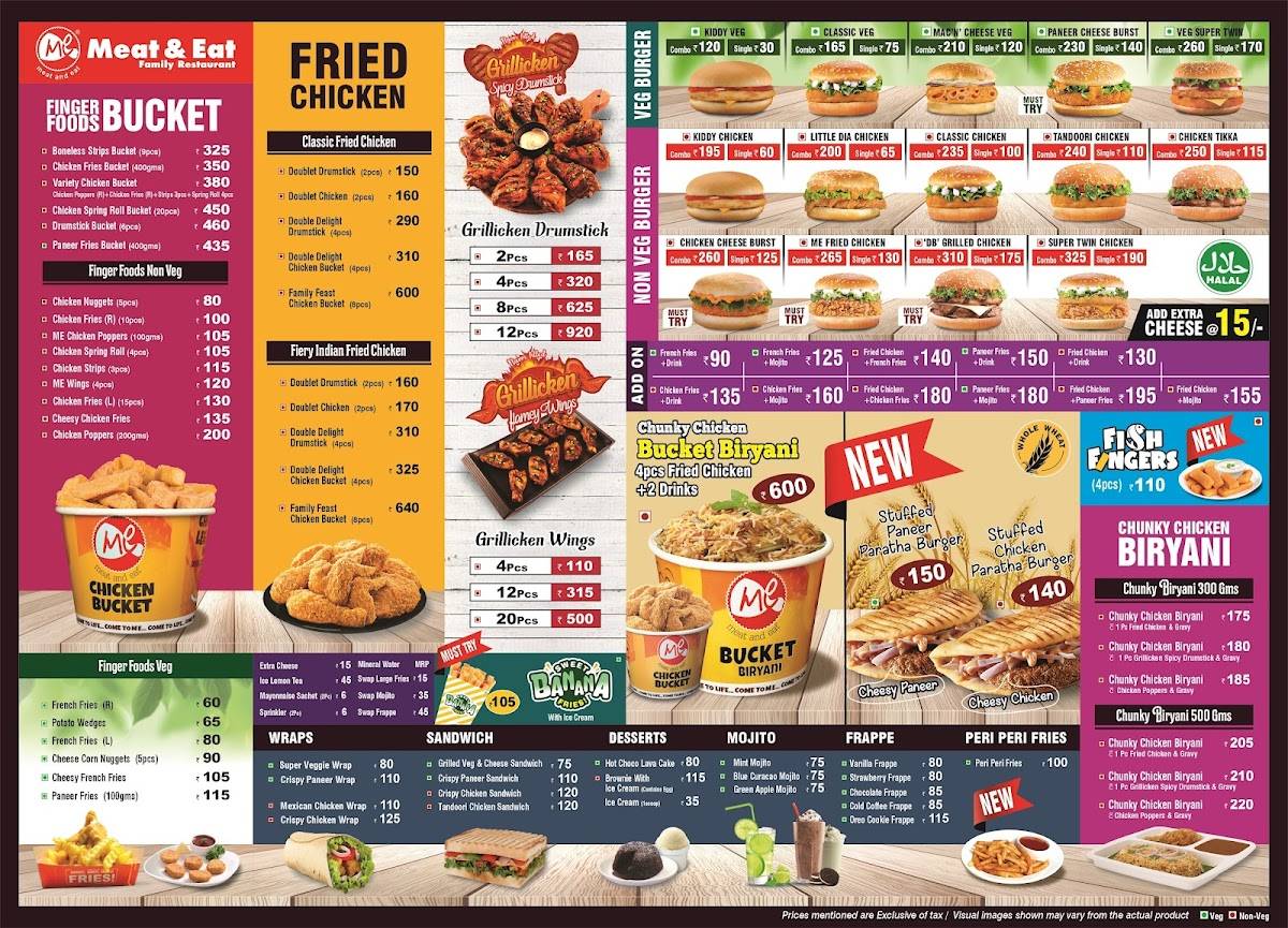 Pot Briyani Thuckalay menu