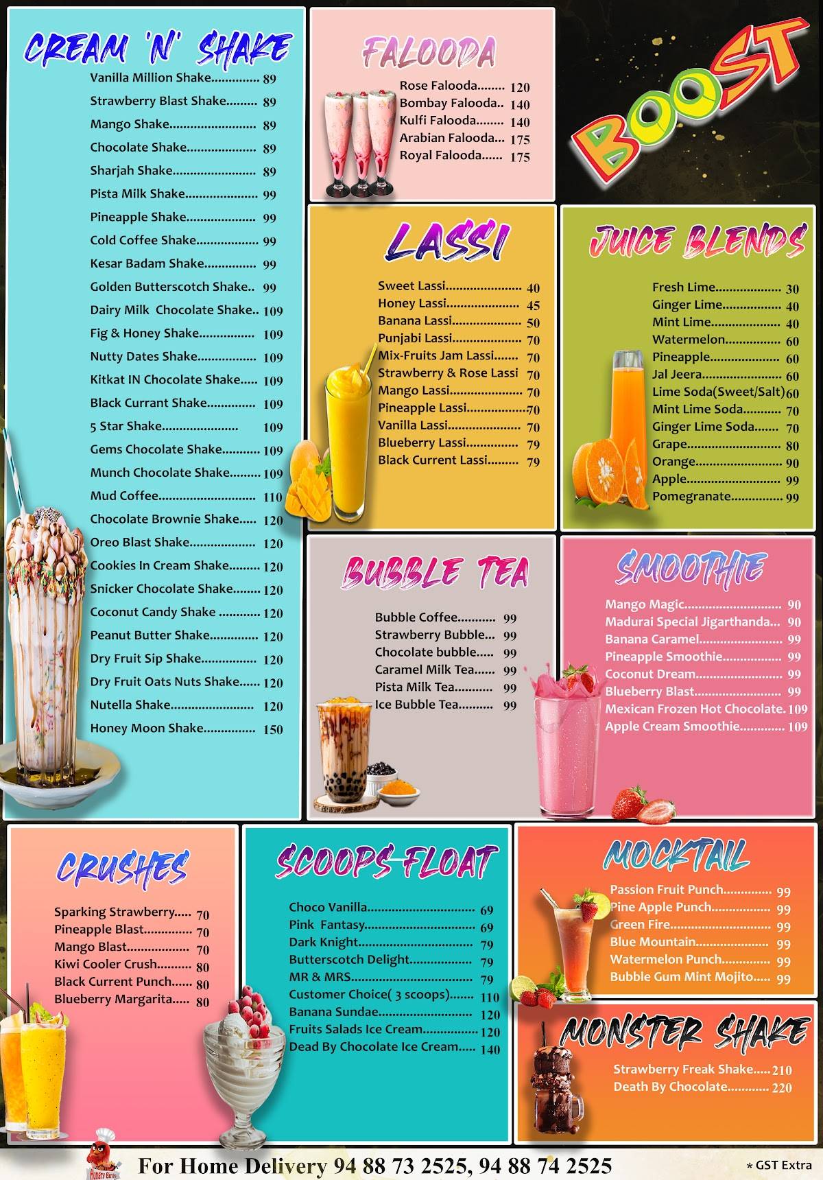 Pot Briyani Thuckalay menu