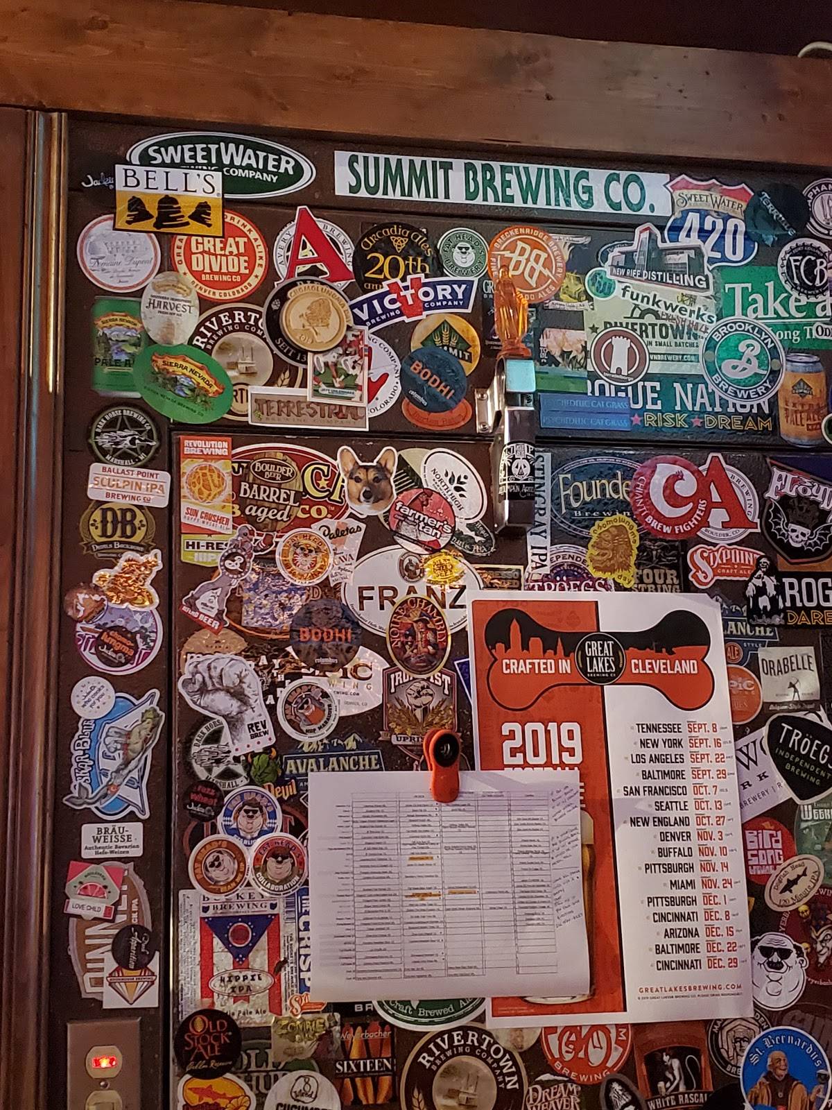 Menu at Buckeye Beer Engine pub & bar, Lakewood