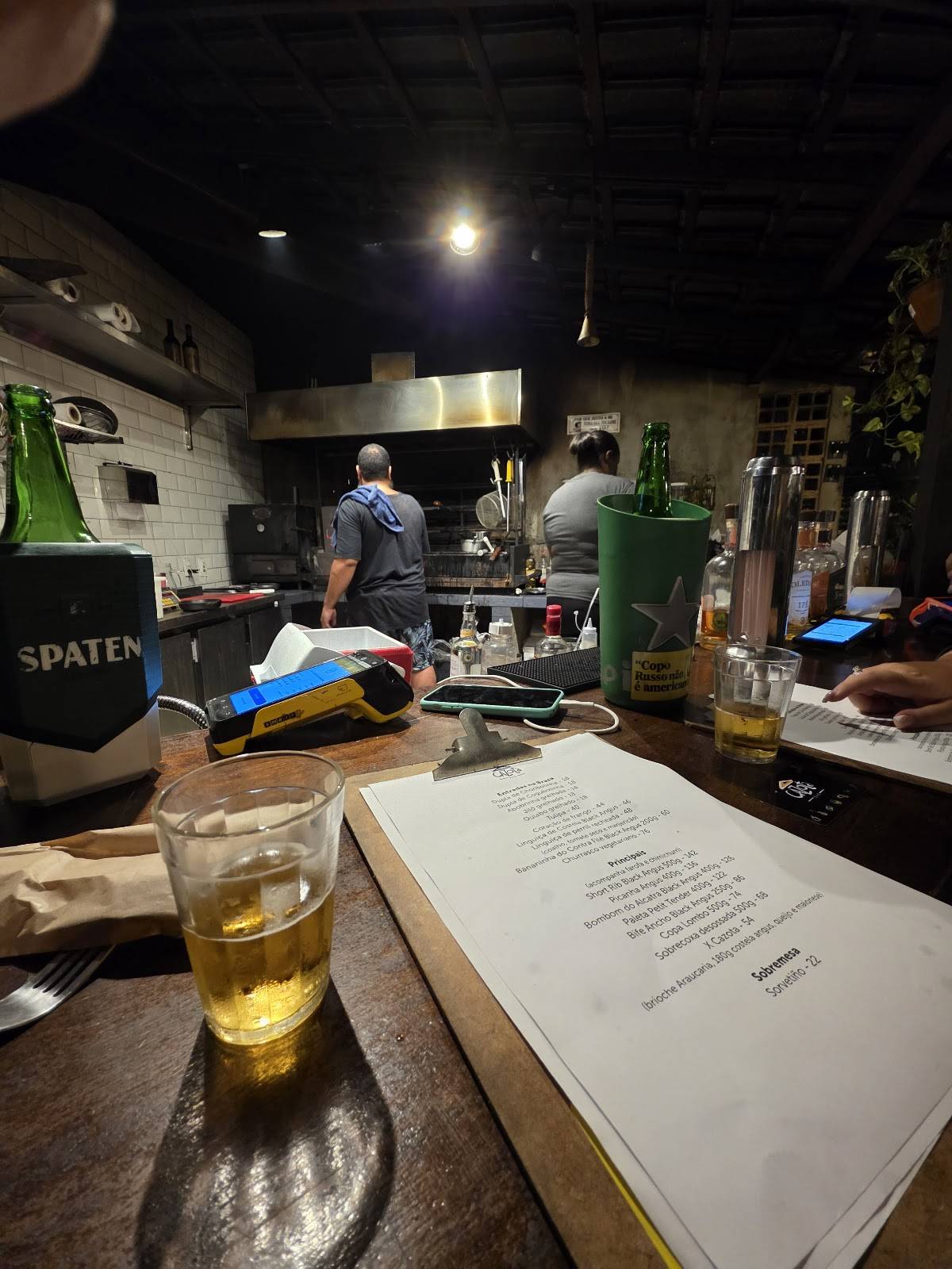 Cazota Bar cardápio