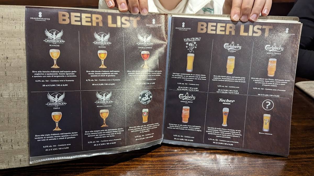 Menu di Hurly Burly 