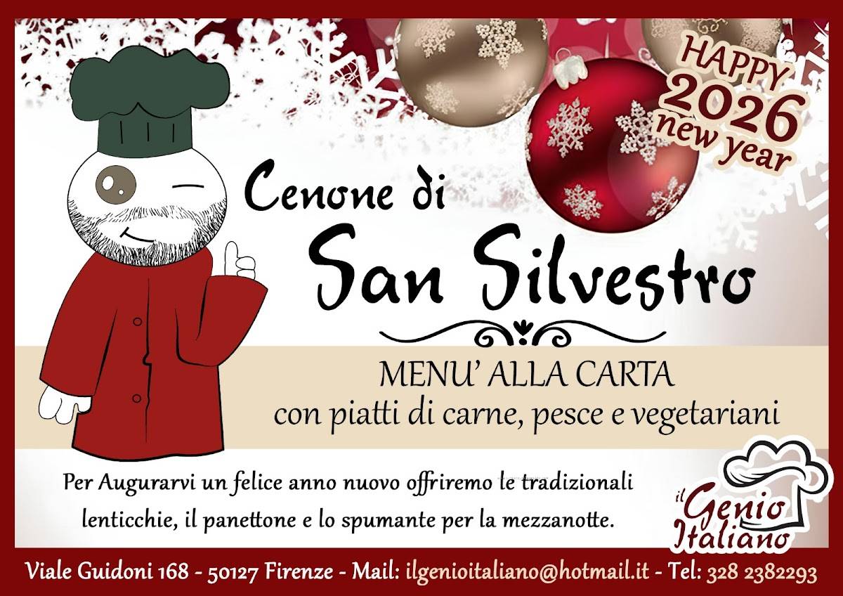 Menu di Il Genio Italiano 