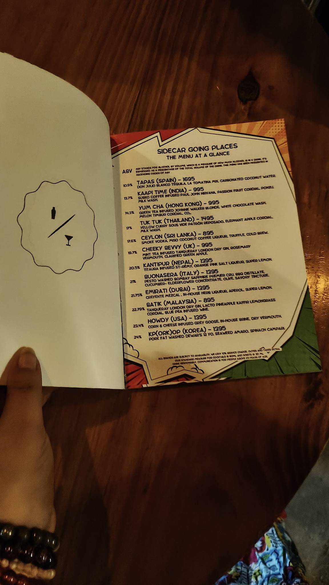 SIDECAR menu