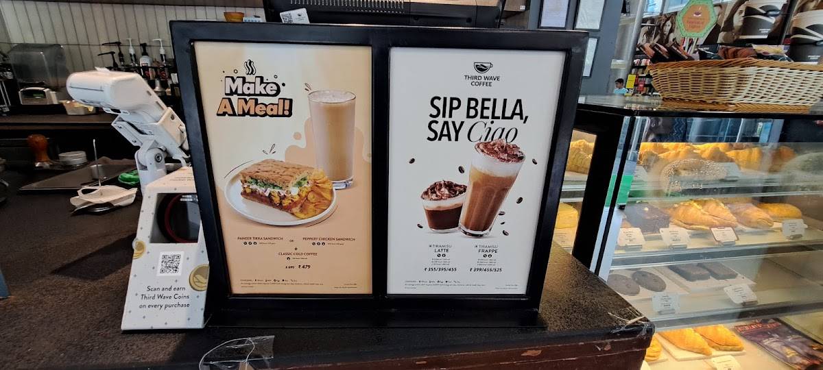 Third Wave Coffee menu