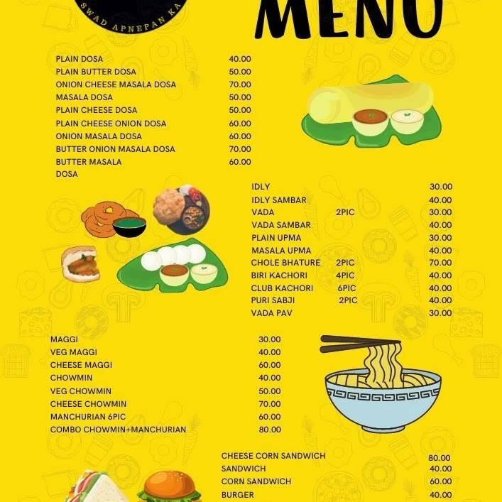 Pushpa Ki Rasoi menu
