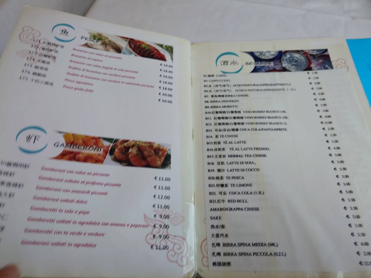Menu di QIYUN RISTORANTE CINESE 