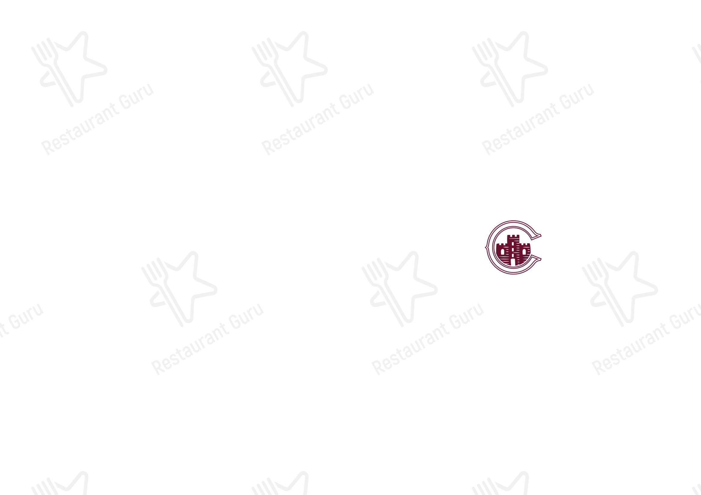 Menu di Quel Castello di Diegaro - Ristorante e Pizzeria - Lunch Menu