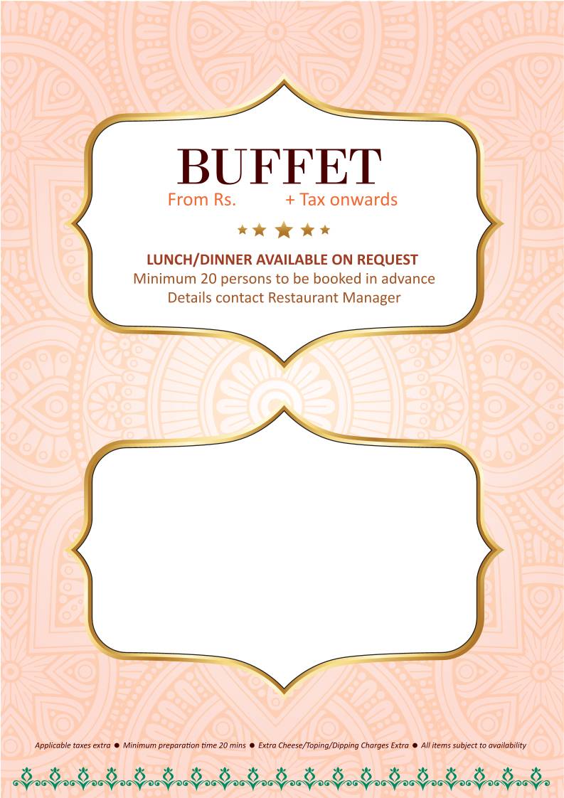 Rajputra Nanganallur menu