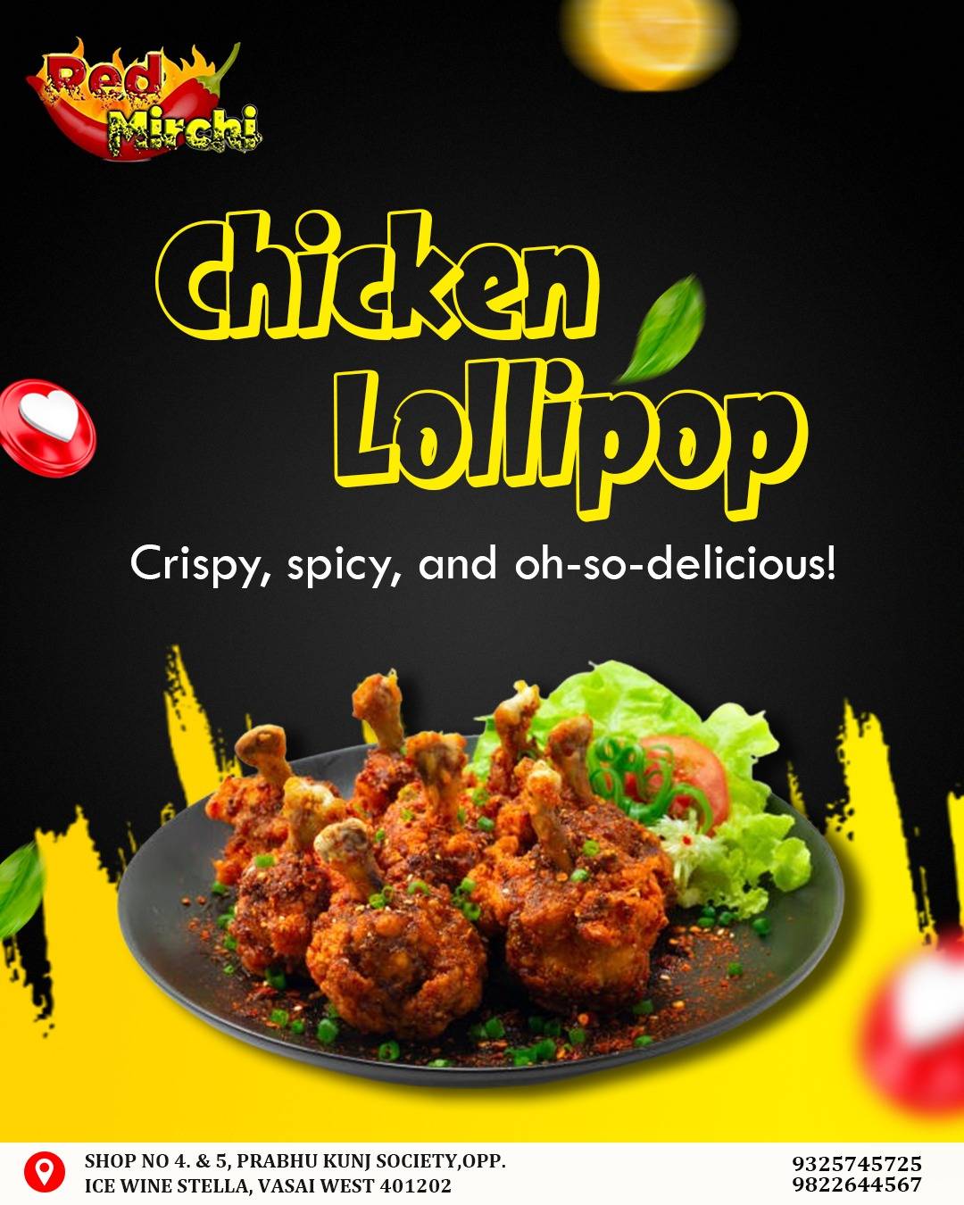Red Mirchi menu