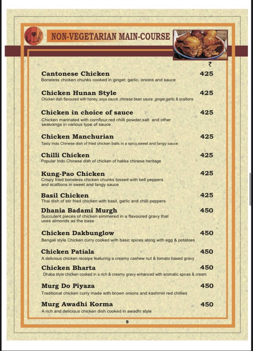 Red Xpress Restaurant & Bar menu