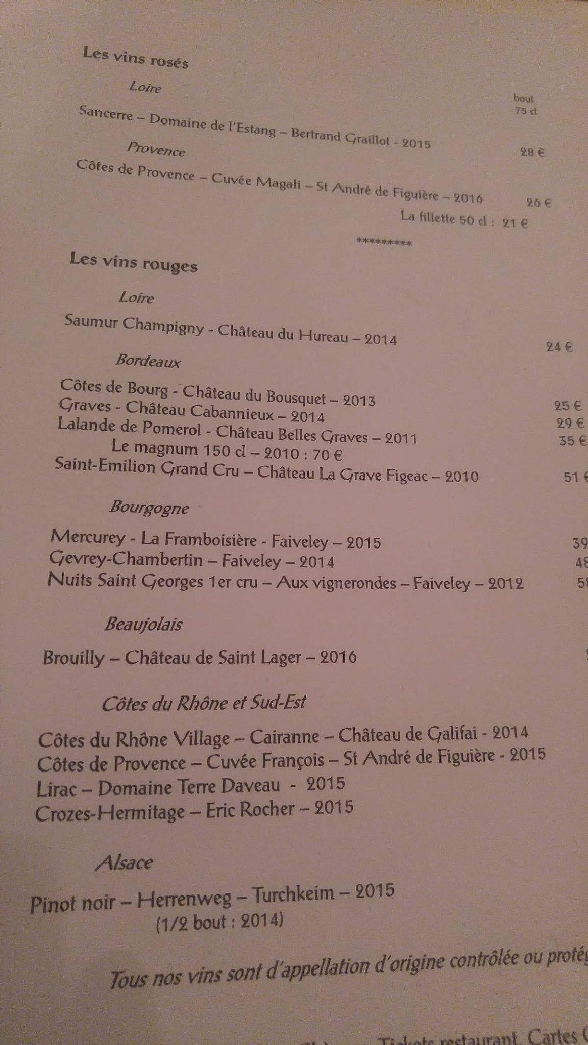 Menu Au Les Trois Petits Cochons Grenade Sur Adour Restaurant Grenade